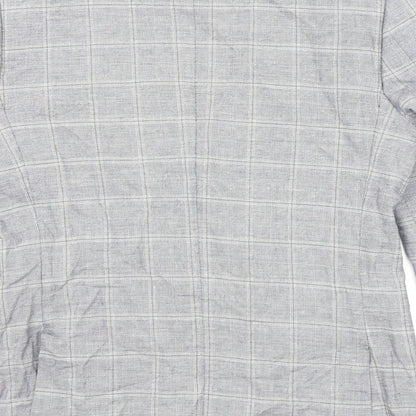 Mens UK Size 40 River Island Regular Grey Suit Jacket
