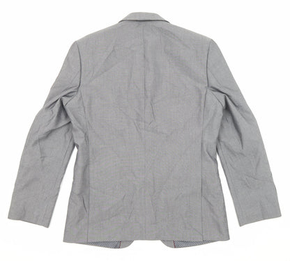 Mens UK Size 40 Limehaus Regular Grey Suit Jacket