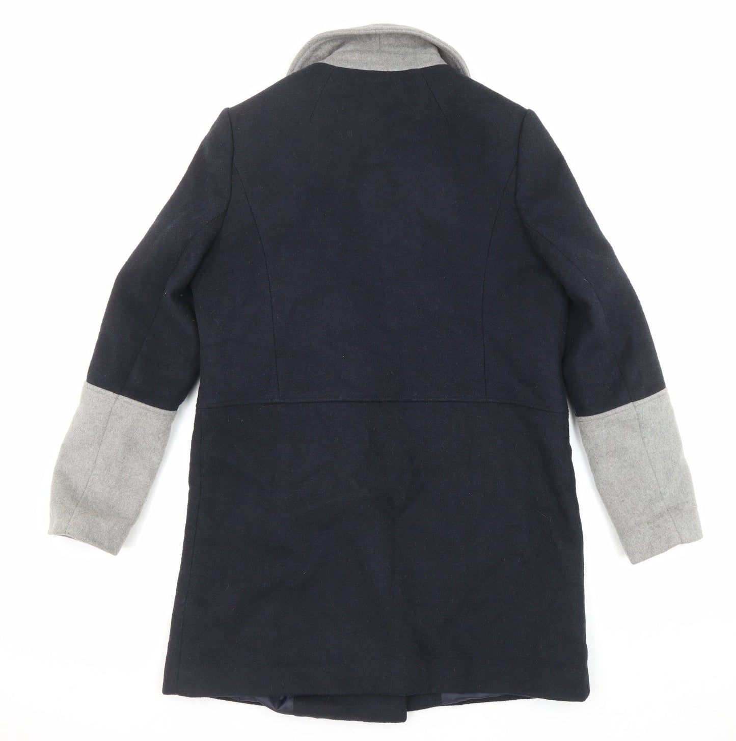 Womens UK Size 12 NEXT Blue Overcoat