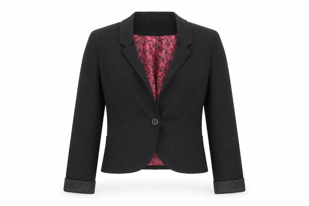 Womens UK Size 10 Divided by H&M Black Jacket