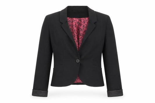 Womens UK Size 10 Divided by H&M Black Jacket