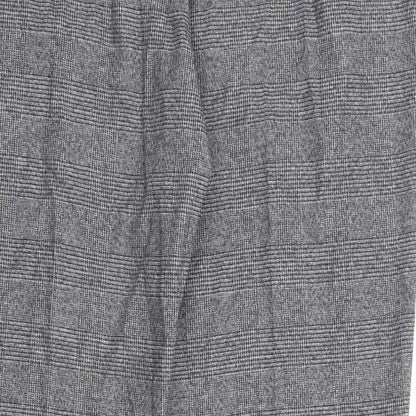 Marks and Spencer Mens Grey Polyester Dress Pants Trousers Size 44 in L28 in Regular Zip