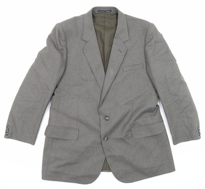 Mens UK Size 44 Grendale Regular Grey Suit Jacket