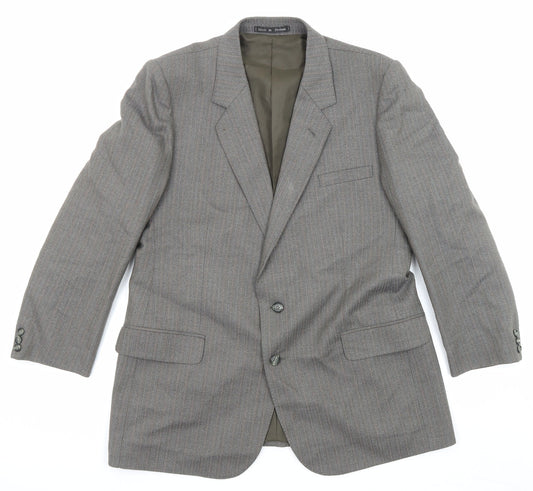 Mens UK Size 44 Grendale Regular Grey Suit Jacket