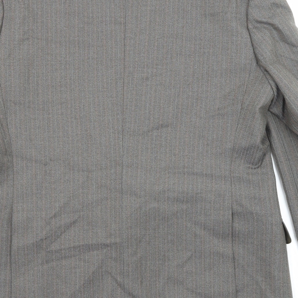 Mens UK Size 44 Grendale Regular Grey Suit Jacket