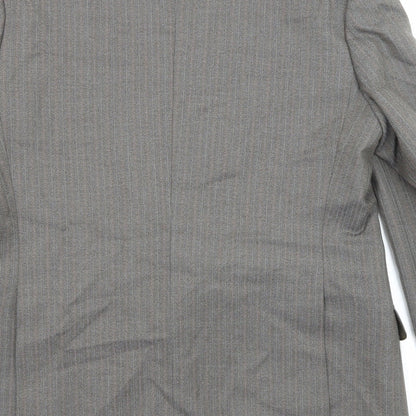 Mens UK Size 44 Grendale Regular Grey Suit Jacket