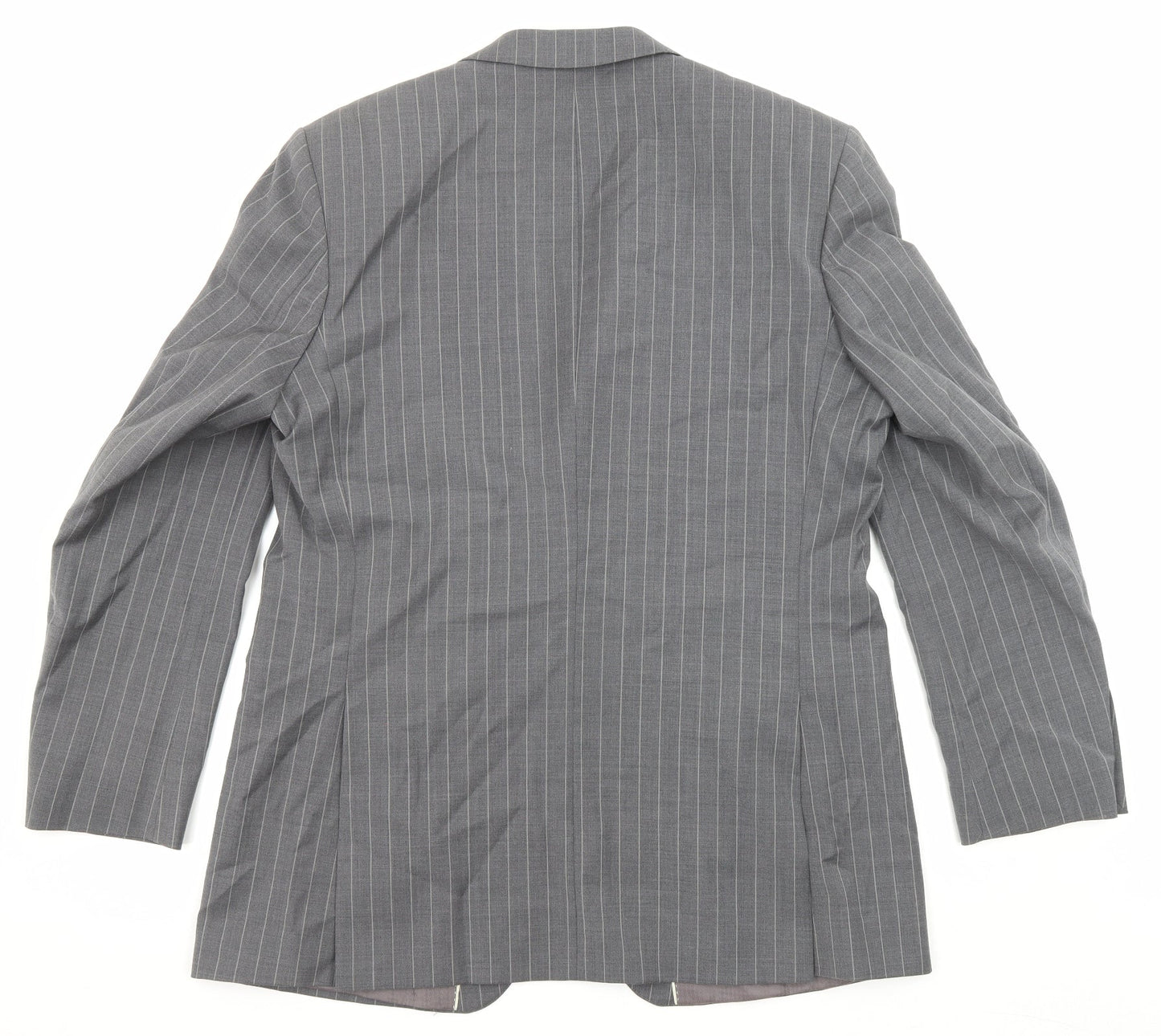 Mens UK Size 44 City Survival Regular Grey Suit Jacket