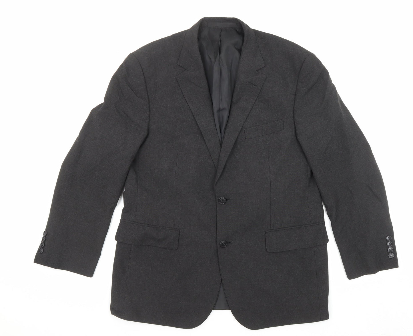 Mens UK Size 40 Marks and Spencer Regular Black Suit Jacket