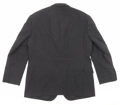 Mens UK Size 40 Marks and Spencer Regular Black Suit Jacket