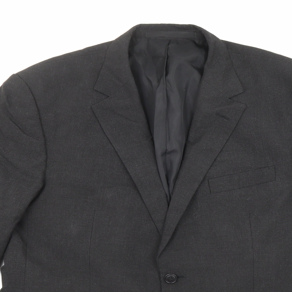 Mens UK Size 40 Marks and Spencer Regular Black Suit Jacket