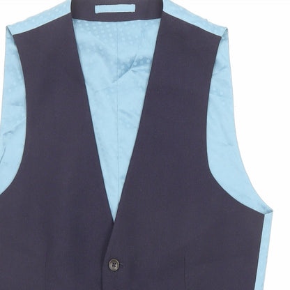Mens UK Size 38 Burton Regular Blue Suit Jacket