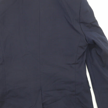 Mens UK Size 36 Burton Regular Blue Suit Jacket