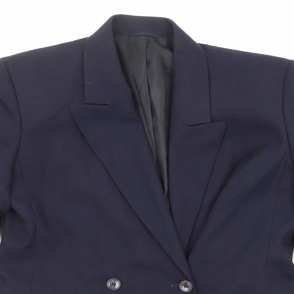 Womens UK Size 12 St Michael Blue Jacket