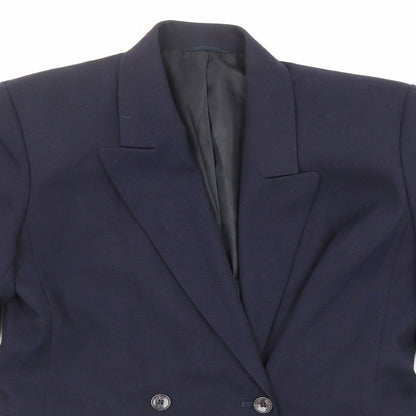 Womens UK Size 12 St Michael Blue Jacket