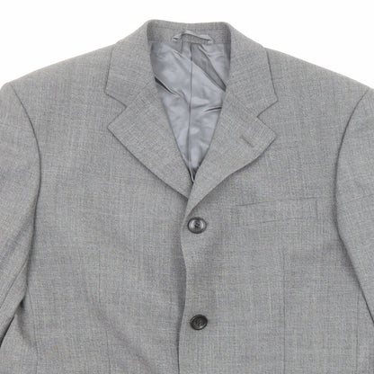 Mens UK Size 38 REMUS Regular Grey Suit Jacket