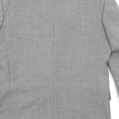 Mens UK Size 38 REMUS Regular Grey Suit Jacket