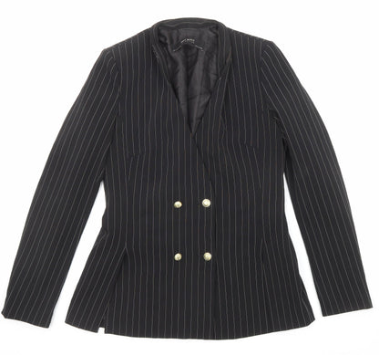 Womens UK Size S Zara Black Jacket