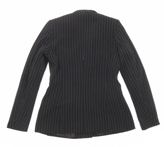 Womens UK Size S Zara Black Jacket
