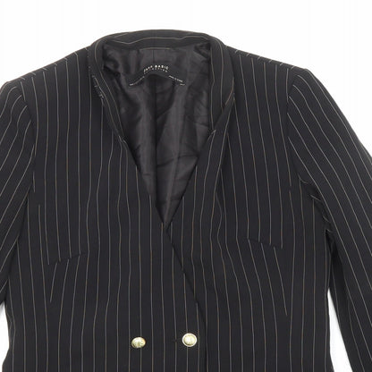 Womens UK Size S Zara Black Jacket