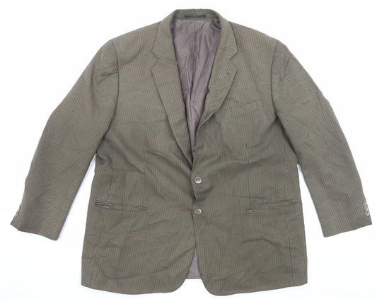 Mens UK Size 48 Zantos Regular Green Suit Jacket