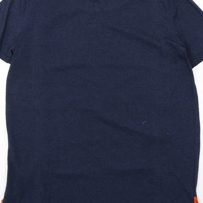 NEXT Womens Blue Geometric Polyester T-Shirt Dress Size 12 Round Neck Pullover