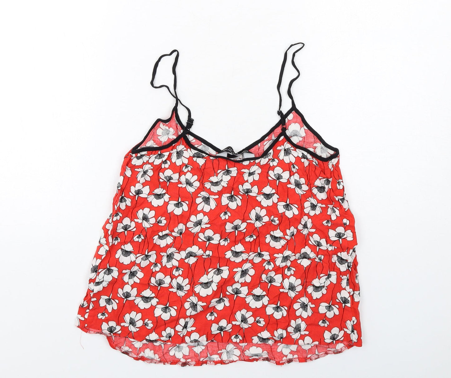 Womens UK Size 8 Dorothy Perkins Red Camisole Tank