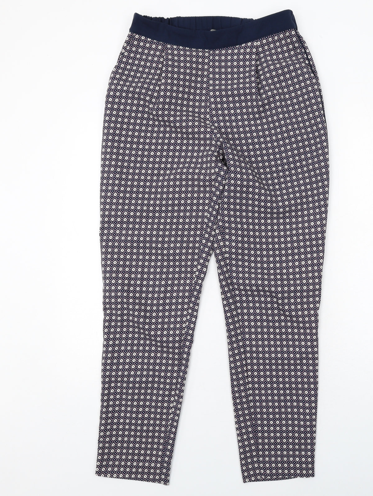 Womens UK Size 8 Oasis Regular Fit  Multicoloured Trousers