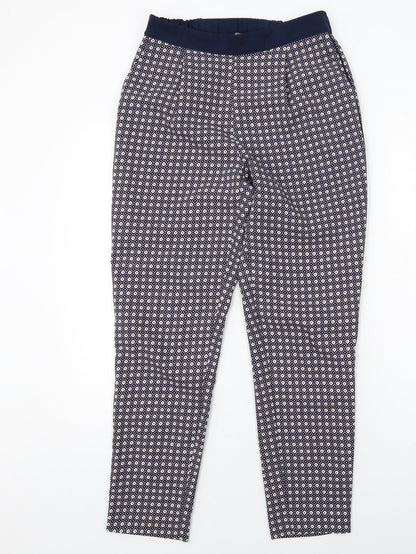 Womens UK Size 8 Oasis Regular Fit  Multicoloured Trousers