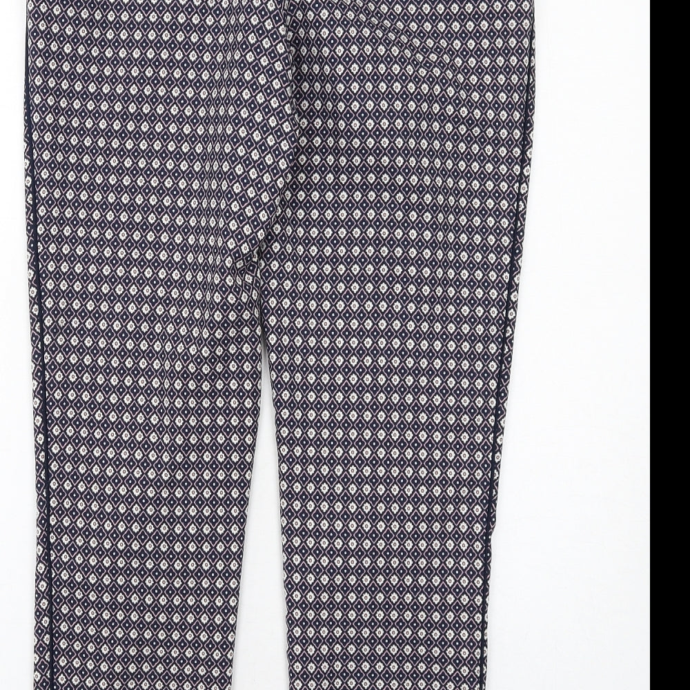 Womens UK Size 8 Oasis Regular Fit  Multicoloured Trousers