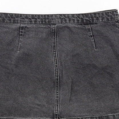 Womens UK Size 10 Topshop Mini Denim Skirt