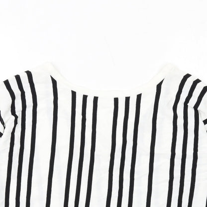 Womens UK Size 14 NEXT White Pullover Jumper
