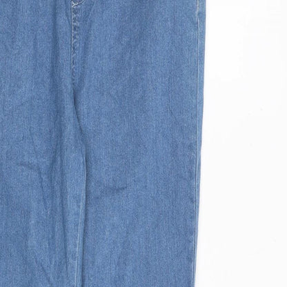 Avon Womens Blue Cotton Jegging Jeans Size 10 L30 in Regular