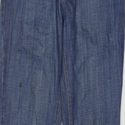 BDG Womens Blue Cotton Flared Jeans Size 29 in L32 in Regular Zip