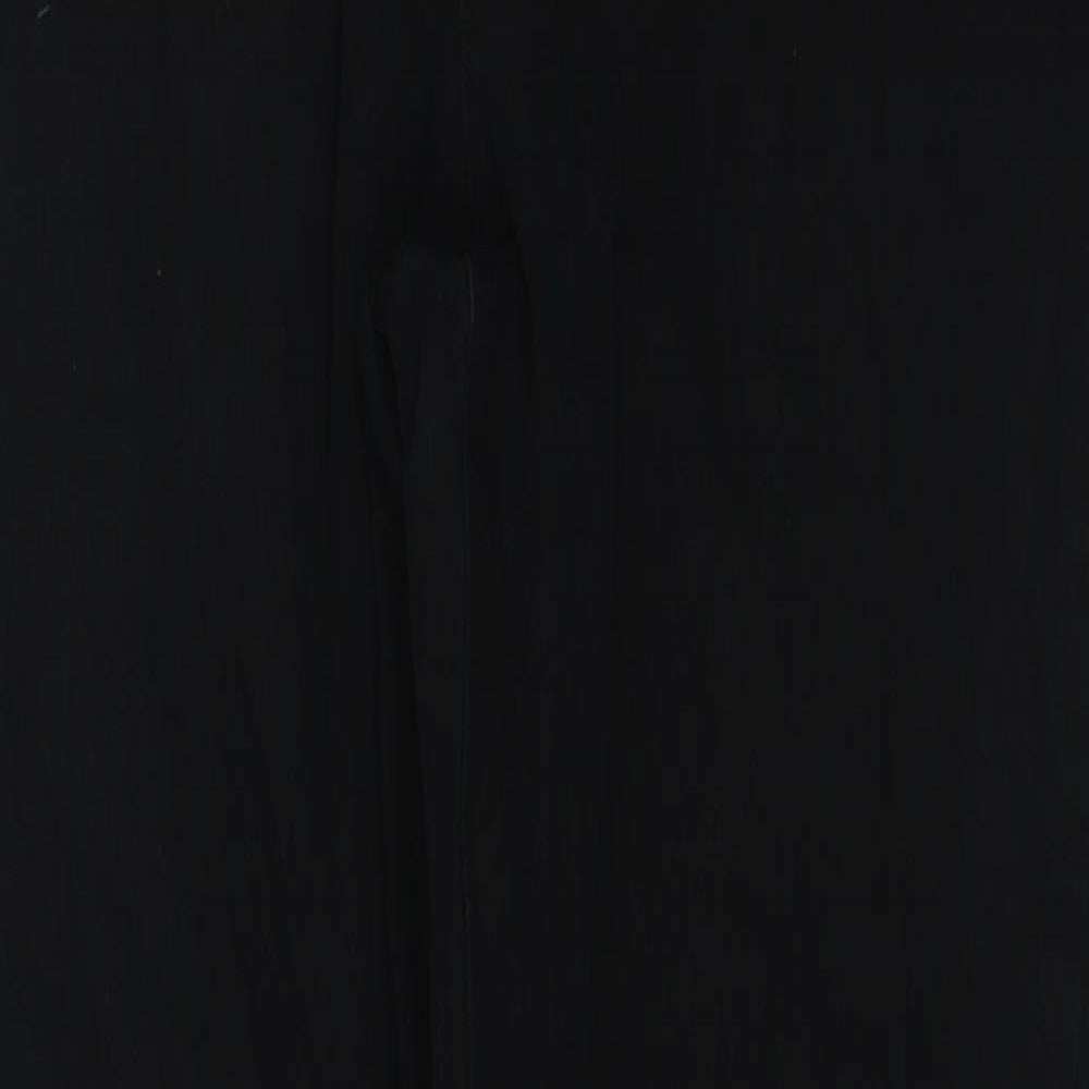 Noisy may Womens Black Cotton Straight Jeans Size 29 in L30 in Regular Zip