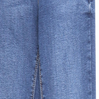 Denim & Co. Womens Blue Cotton Skinny Jeans Size 6 L25 in Regular Zip