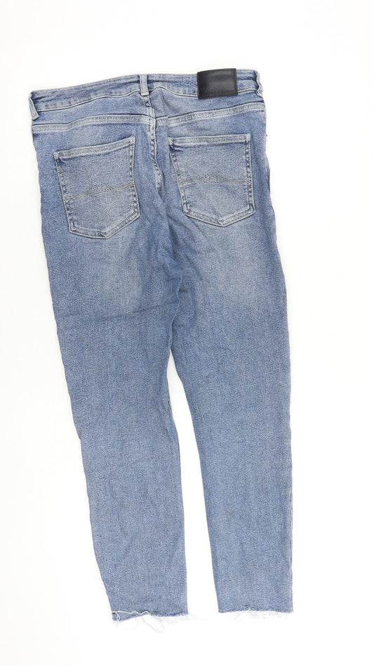 Womens UK Size 30 in Jack Wills Regular Fit Skinny Blue Jeans