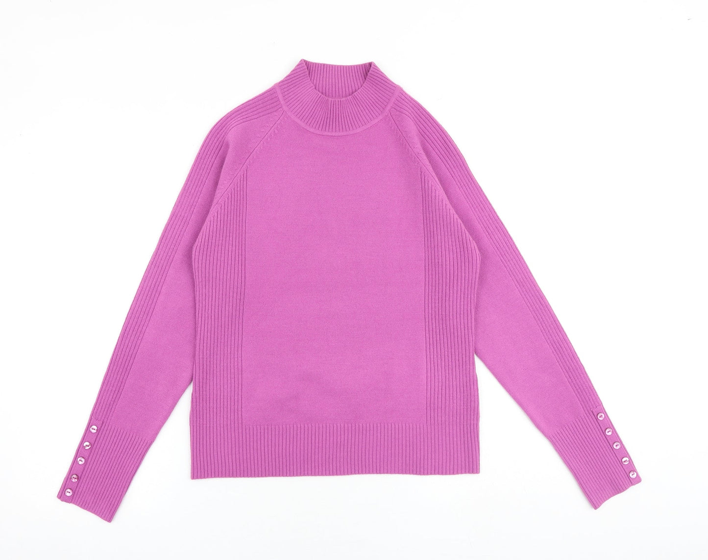 Womens UK Size L Filati Pink Pullover Jumper