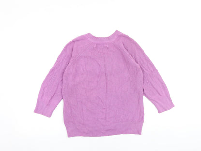 Womens UK Size S VERO MODA Pink Pullover Jumper