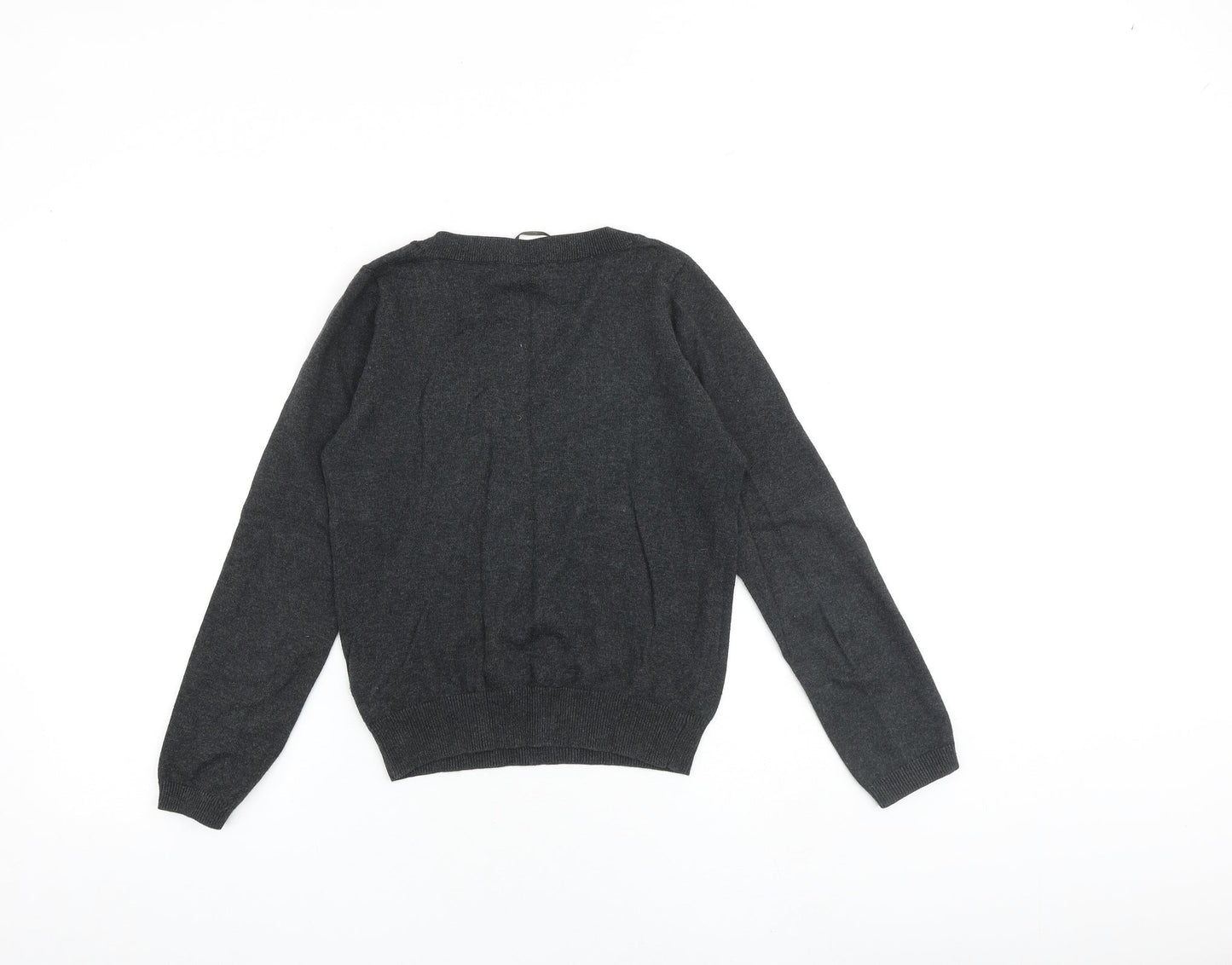 Womens UK Size S Zara Grey Pullover Jumper