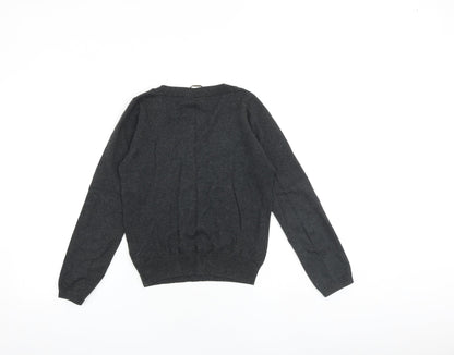 Womens UK Size S Zara Grey Pullover Jumper