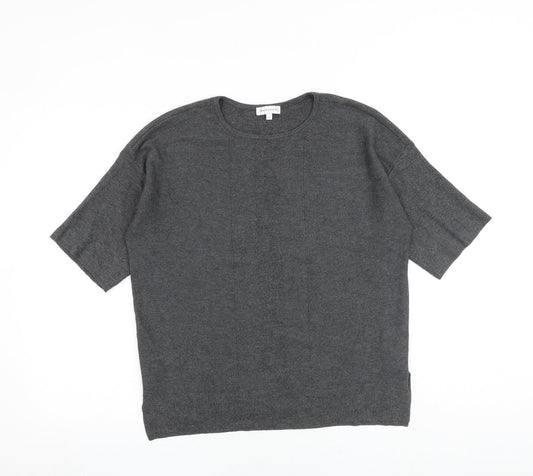 Womens UK Size 8 Warehouse Grey Pullover Jumper