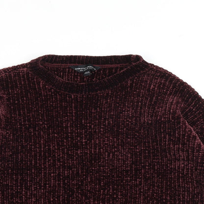 Womens UK Size 8 Dorothy Perkins Purple Pullover Jumper
