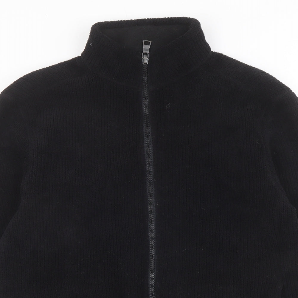 Mens UK Size M Marks and Spencer Black Gilet