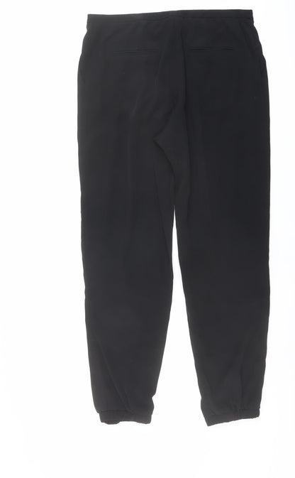Womens UK Size 10 ASOS Regular Fit  Black Trousers