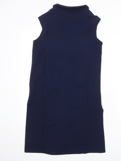 Quiz Womens Blue Jacket Waistcoat Size 8