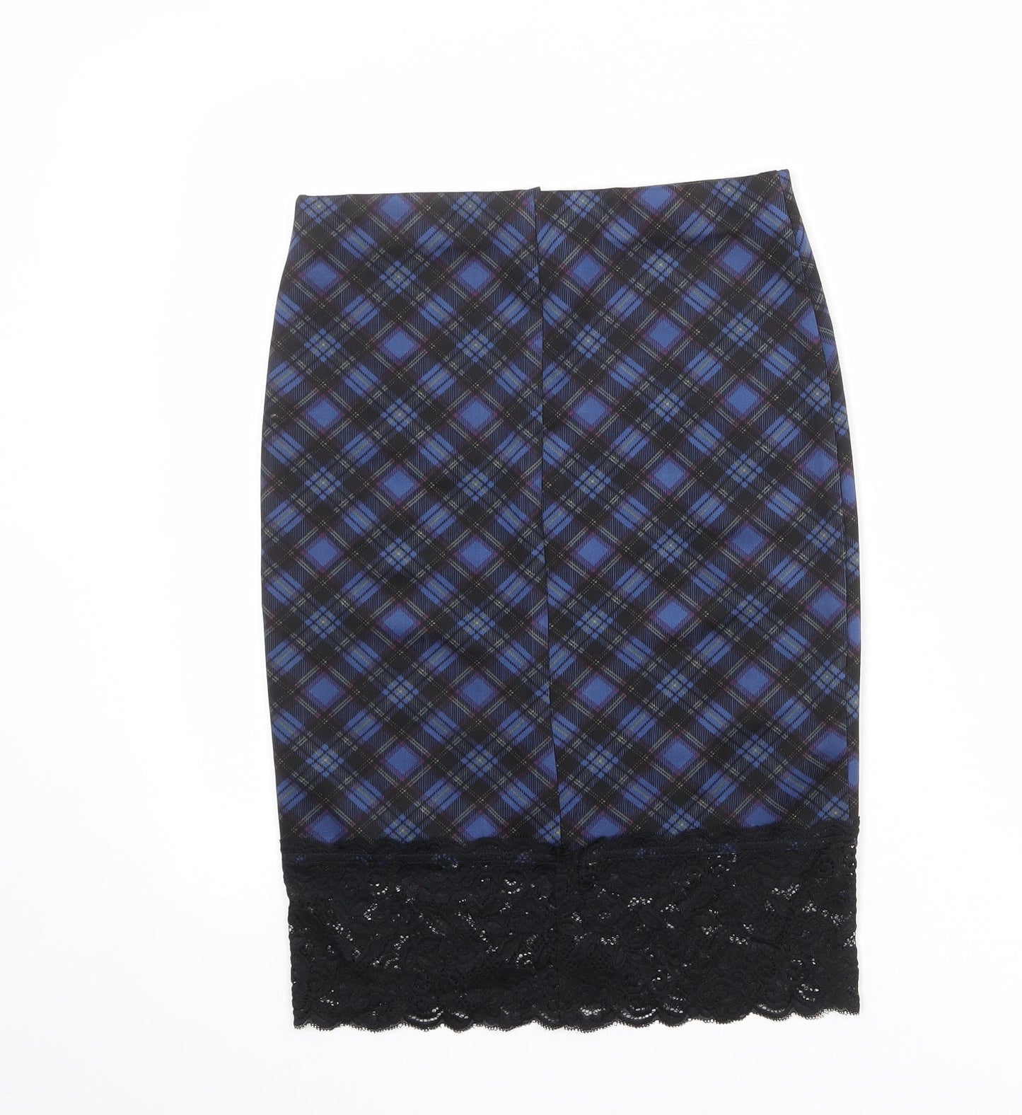 FOREVER 21 Womens Multicoloured Geometric Polyester Bandage Skirt Size M - Lace Details