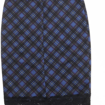 FOREVER 21 Womens Multicoloured Geometric Polyester Bandage Skirt Size M - Lace Details