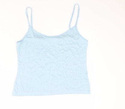 Womens UK Size 14 Per Una Blue Camisole Tank