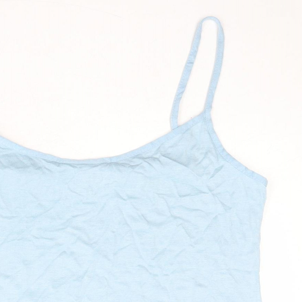 Womens UK Size 14 Per Una Blue Camisole Tank