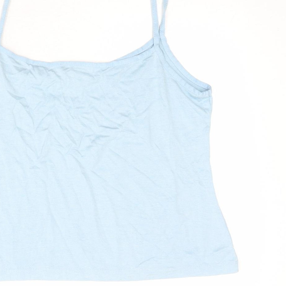 Womens UK Size 14 Per Una Blue Camisole Tank